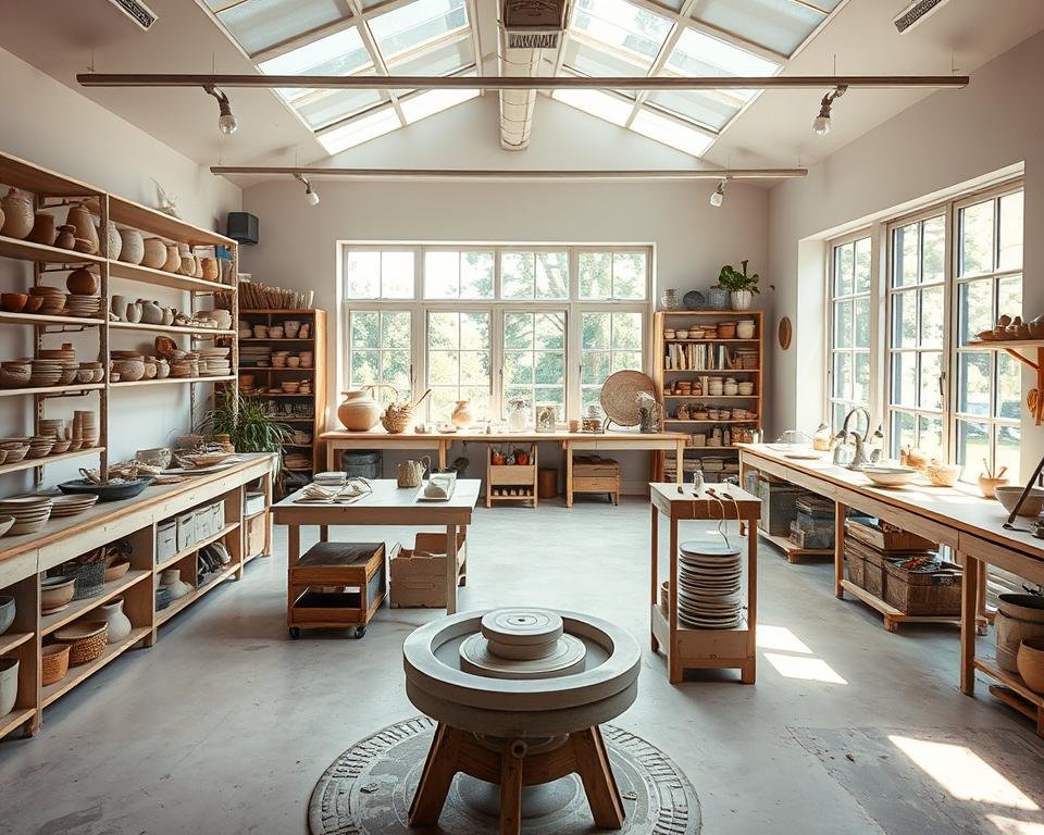 Pottery Studio Layout