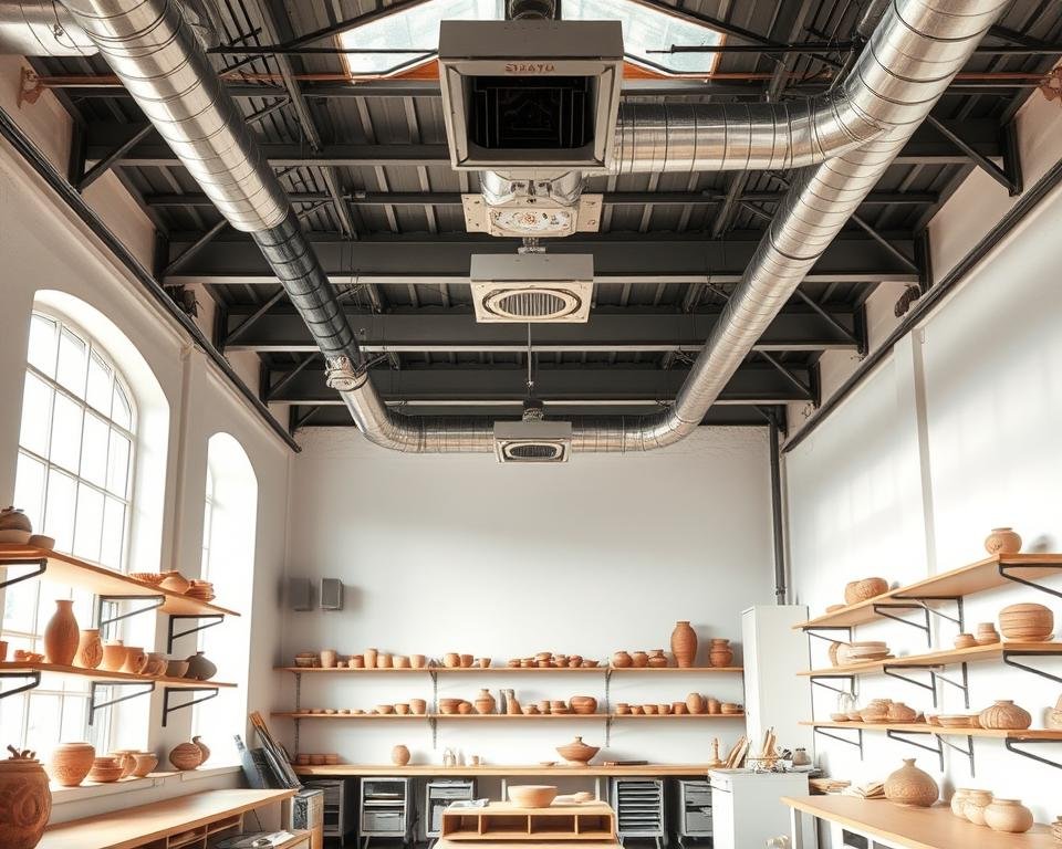 Ventilation for Ceramics